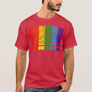 Birmingham Pride Birmingham LGBT Gift LGBTQ Suppo T-Shirt