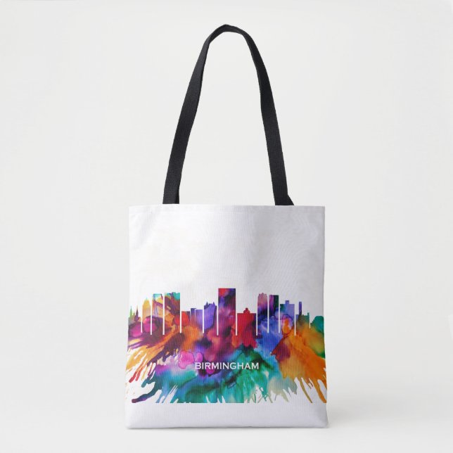 Birmingham Skyline Tote Bag (Front)