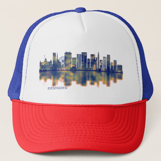 Birmingham Skyline Trucker Hat (Front)
