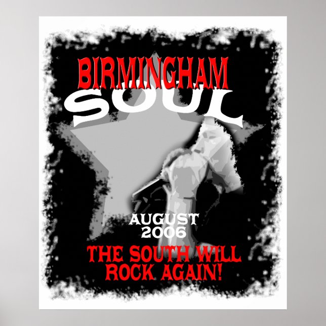 Birmingham Soul:The South Will Rock Again! Poster (Front)