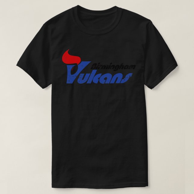 Birmingham Vulcans 1 T-Shirt (Design Front)