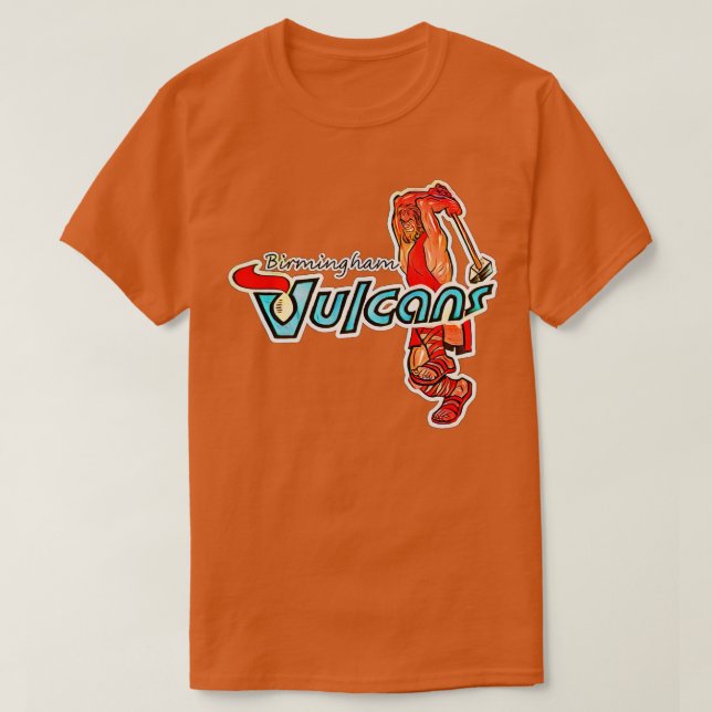 Birmingham Vulcans TShirt 2 (Design Front)