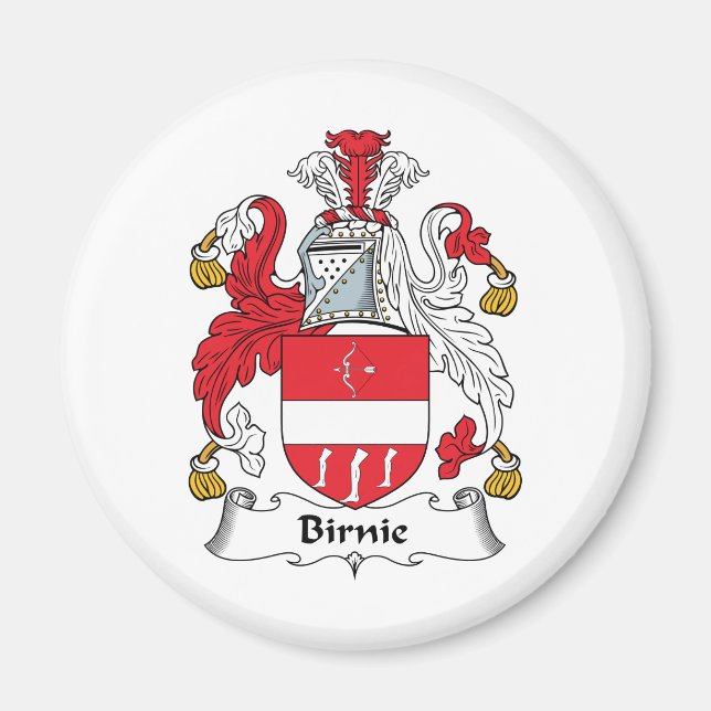 Birnie Family Crest Magnet (Front)