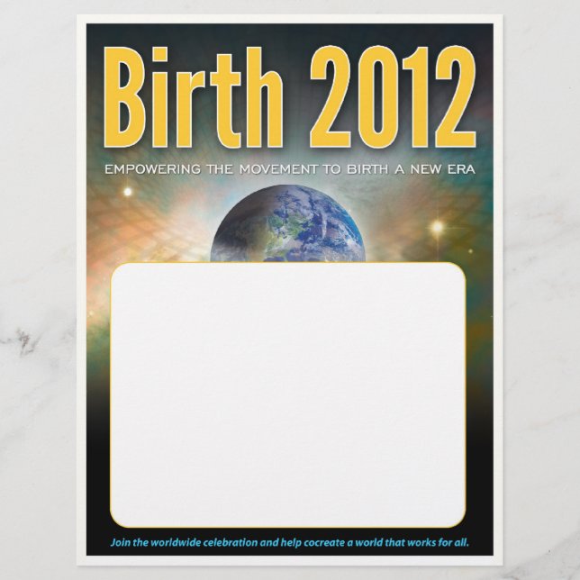 Birth 2012 Flyer - Blank (25 copies) (Front)