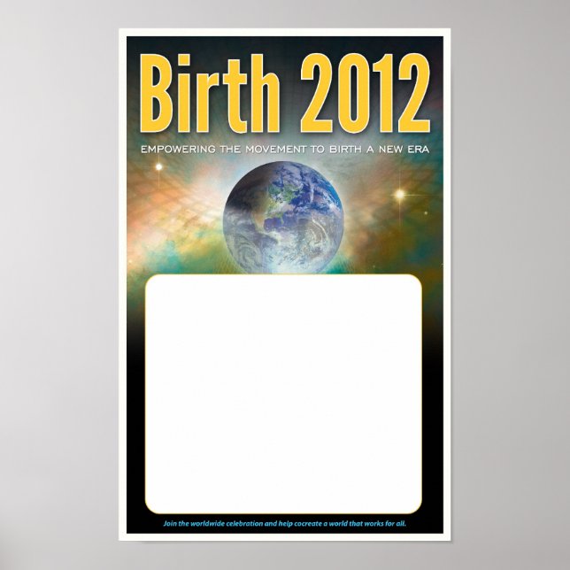 Birth 2012 Poster - Blank (Front)