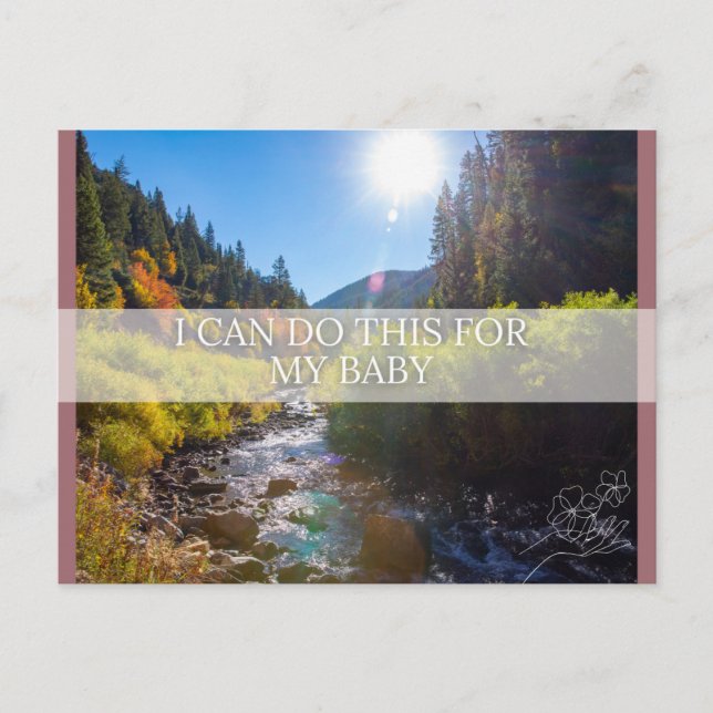 Birth Affirmation Card (Front)