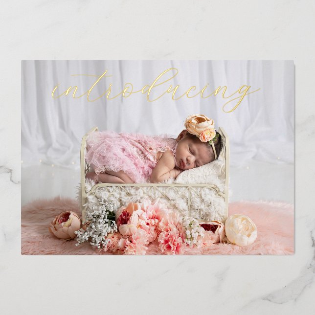 Birth announcement (Front)