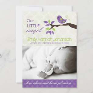 Birth Announcement Photo Card