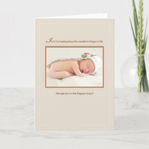 Birth Announcement Photo Custom Personalise Baby F