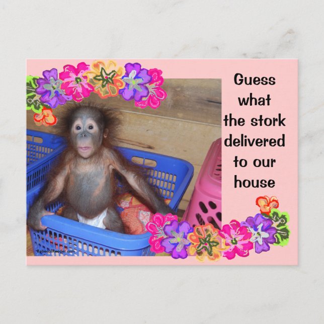 Birth Announcement template (Front)