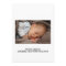 Birth Announcement Two Photos Simple Arrows