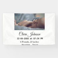 Birth announcements add photo date time place deta