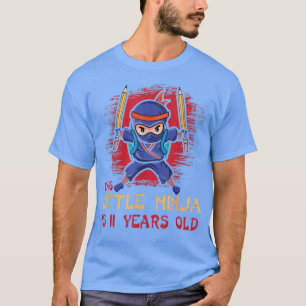 Birth Born Age 11 Years Old Samurai Japan Japanese T-Shirt