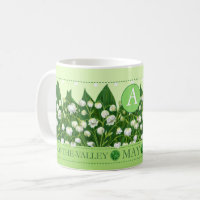 Birth Flower and Gem May Classic Mug