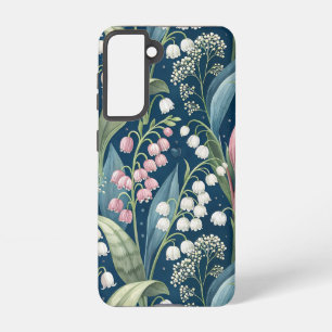 Birth Flower Botanical Design Samsung Galaxy Case