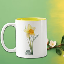 Birth Flower Month March Daffodil Name
