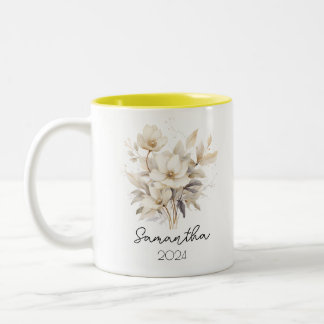 Birth Flower Mug Cup