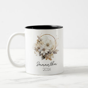 Birth Flower Mug Cup