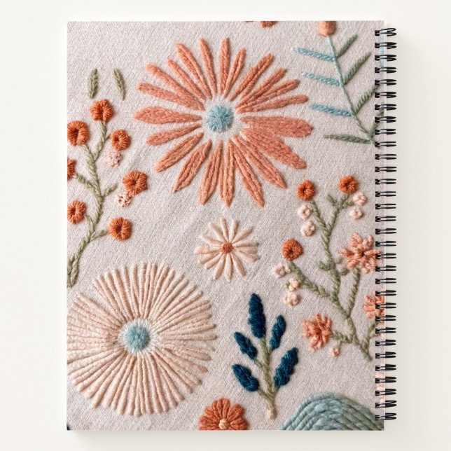 Birth Flower Notebook&Journal Notebook (Back)