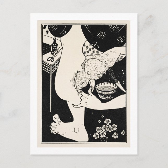 Birth from the Calf of the Leg, illustration from Postcard (Front)