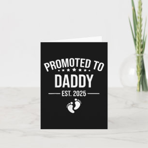Birth Gift Co. Funny 1st Time Dad Est 2025 New Dad Card