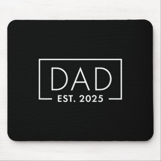 Birth Gift Co. Funny 1st Time Dad Est 2025 New Dad Mouse Pad