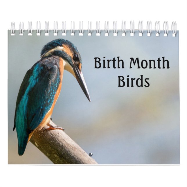 Birth Month Birds Calendar (Cover)