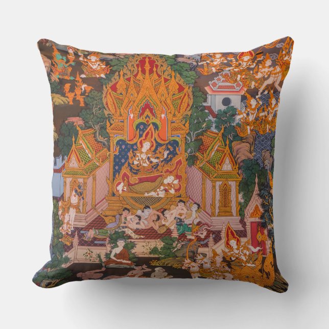 Birth of Buddha Cushion (Front)