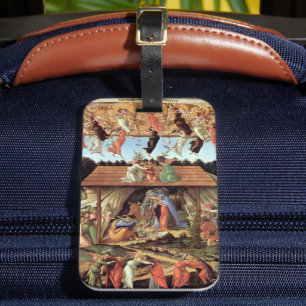 Birth of Christ, Mystical Nativity by Botticelli Luggage Tag