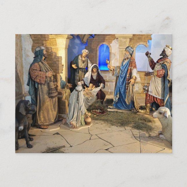 birth of jesus postcard (Front)