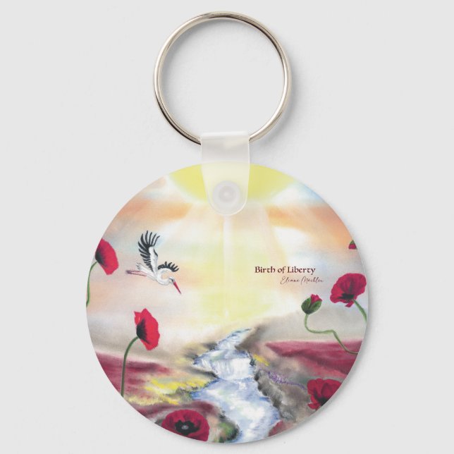 Birth of Liberty Key Ring (Front)