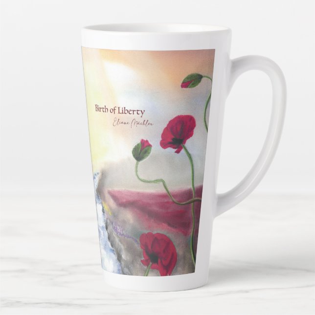 Birth of Liberty Latte Mug (Right)