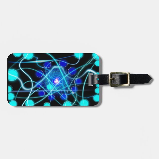 Birth of the Blues Luggage Tag (Front Horizontal)