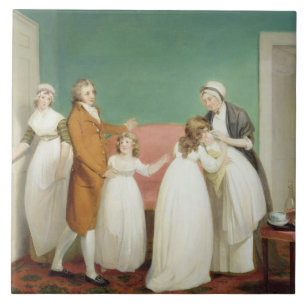 Birth of the Heir, c.1799 (oil on canvas) see also Tile