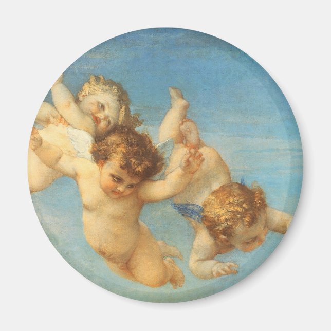 Birth of Venus, Angels detail by Alexandre Cabanel Magnet (Front)