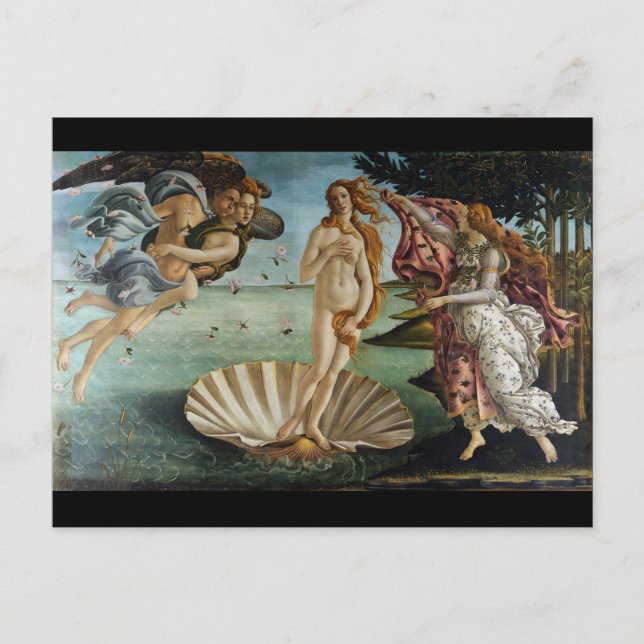 Birth of Venus by Botticelli Postcard (Front)