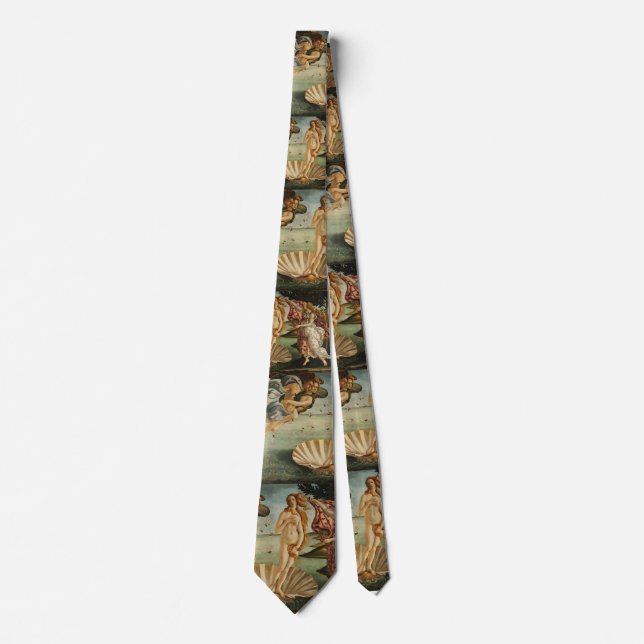 Birth of Venus by Botticelli Tie (Front)