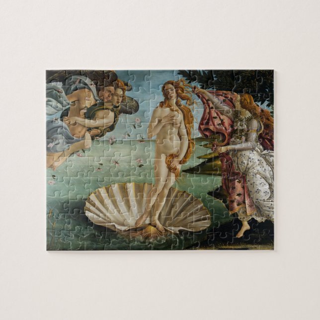 Birth of Venus by Sandro Botticelli Jigsaw Puzzle (Horizontal)