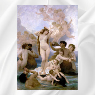 Birth of Venus by William-Adolphe Bouguereau Poster