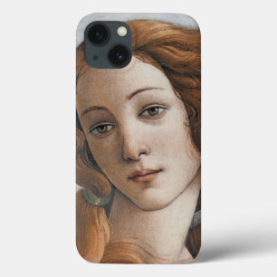Birth of Venus close up by Sandro Botticelli iPhone 13 Case