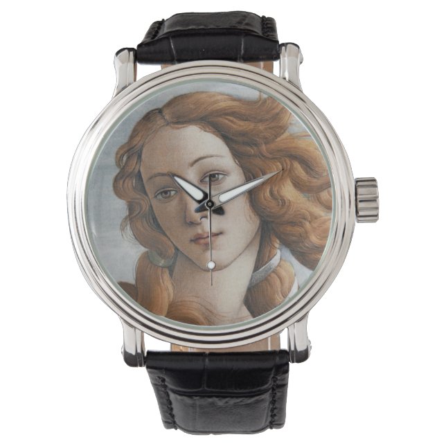 Birth of Venus in detail by Sandro Botticelli Watch (Front)