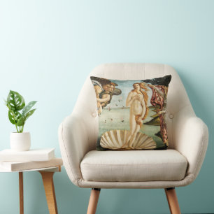 Birth of Venus Painting Cushion