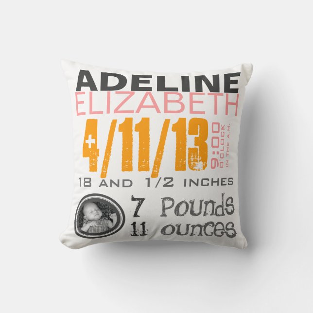 Birth Pillow (Front)