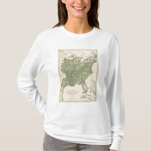 Birth Rate US, Statistical US Lithograph T-Shirt