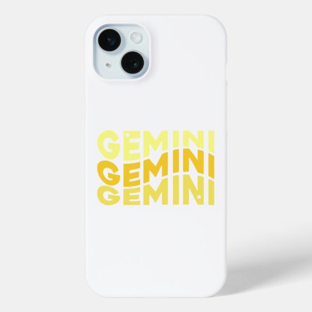 Birth Sign Gemini Case-Mate iPhone Case (Back)