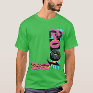 Birth year 2001 Birthday 80s 90s Limited Edition v T-Shirt