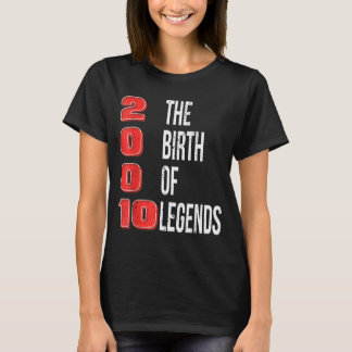 Birthday 2010 The Birth Of Legends T-Shirt