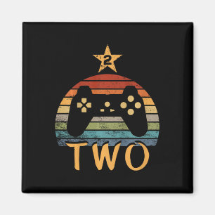 Birthday 2 Year Old Video Game Second 2nd Birthday Magnet