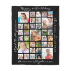 Birthday 33 Photo Collage Personalised Custom