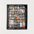 Birthday 33 Photo Collage Personalised Your Colour